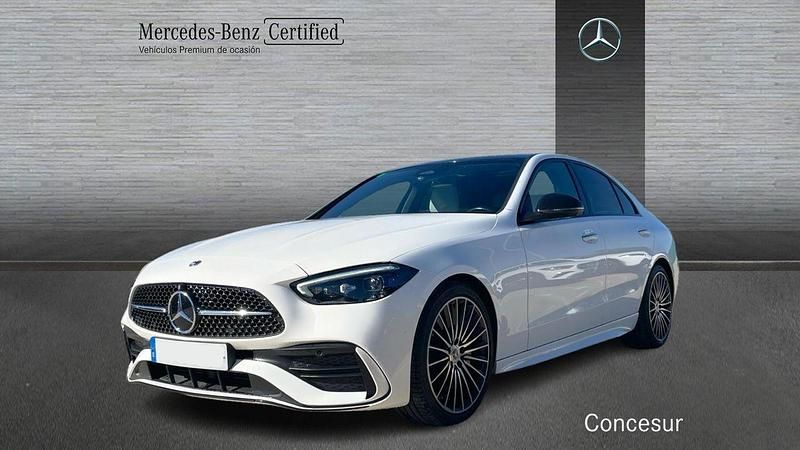 Blanco Usado 2022 Mercedes C220 Berlina | 35.900 € - Imagen 1/4