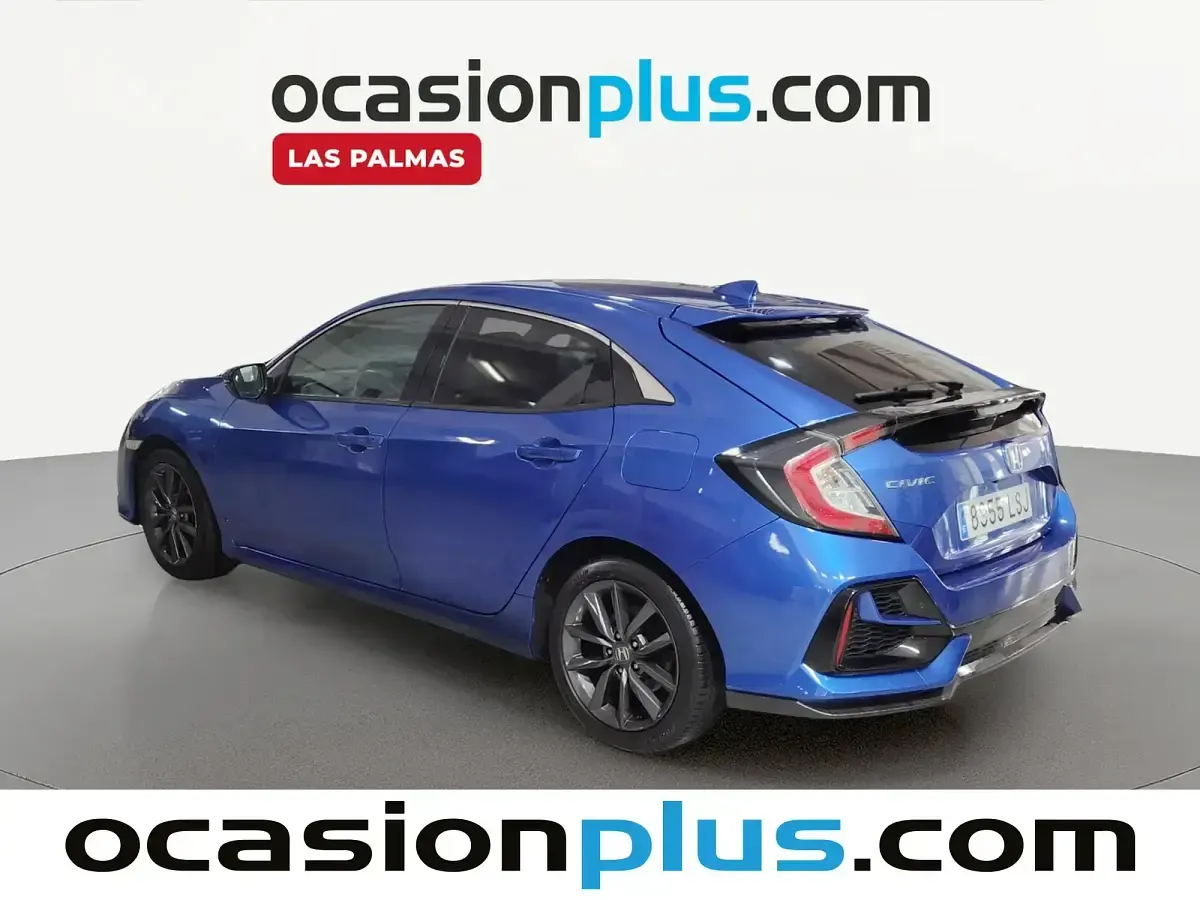 Usado Honda Civic Elegance 126 CV (92 kW) 2021 Azul Berlina