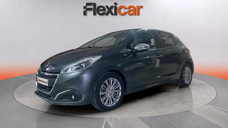Usado Peugeot 208 Style 75 CV (55 kW) 2016 Gris Utilitario