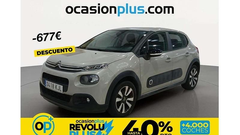 Usado Citroën C3 Feel 82 CV (60 kW) 2018 Beige Utilitario
