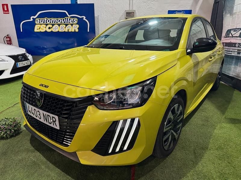 Amarillo Usado 2025 Peugeot 208 Style Utilitario | 15.500 € (Precio justo) - Imagen 1/4