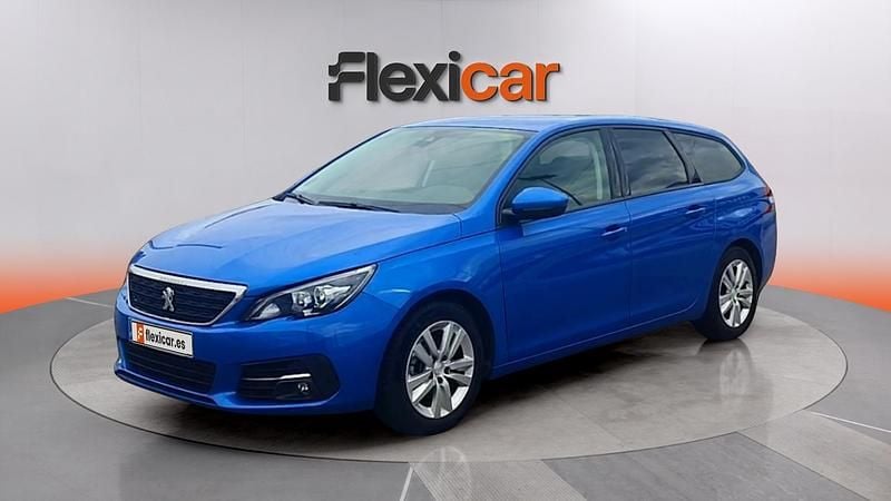 Usado Peugeot 308 SW Allure 130 CV (95 kW) 2020 Azul Familiar
