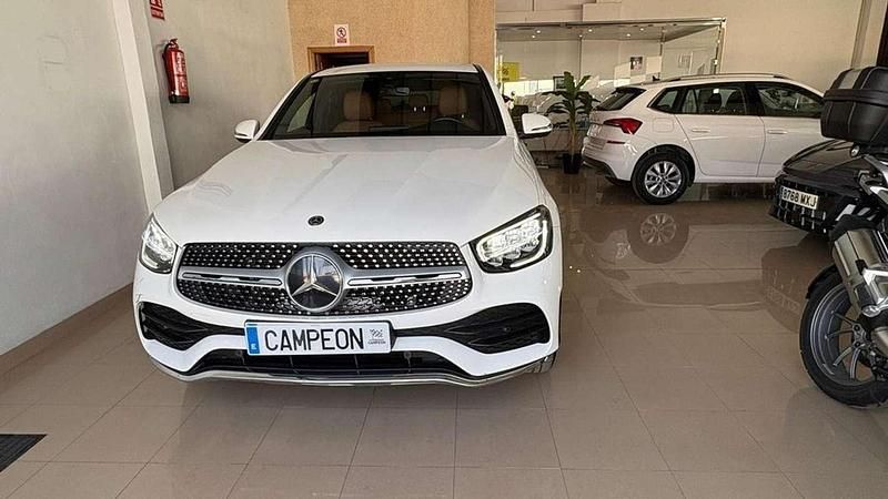 Usado Mercedes GLC220 170 CV (125 kW) 2020 Blanco SUV