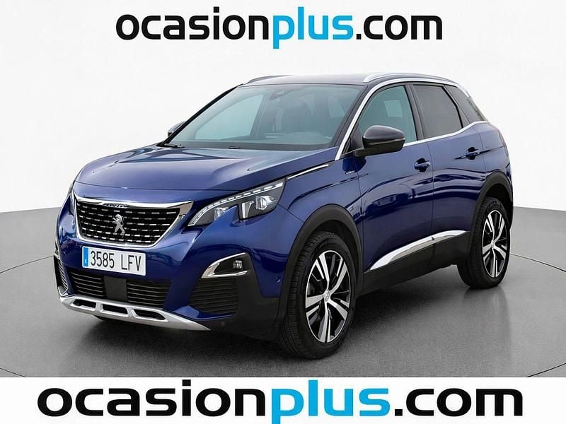 Usado Peugeot 3008 GT-line 131 CV (96 kW) 2020 Azul SUV