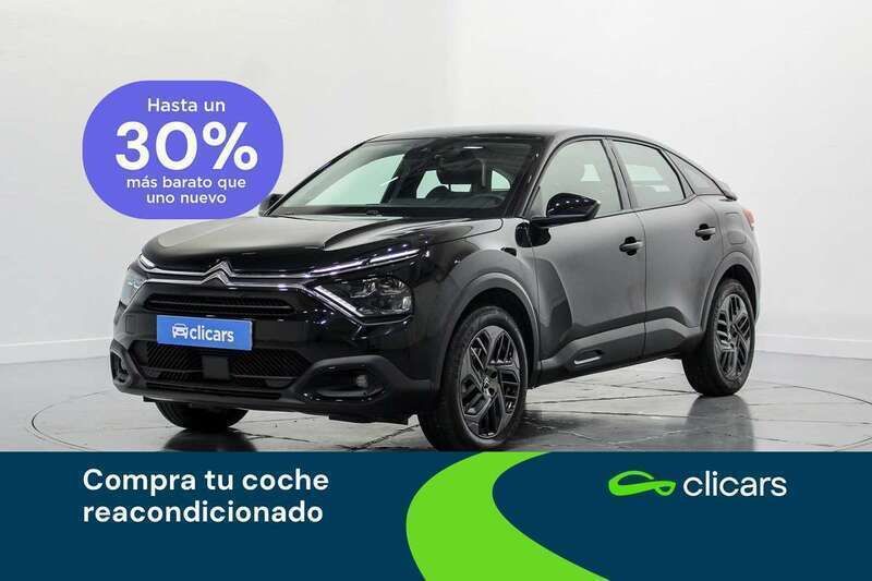 Negro Usado 2024 Citroën C4 PureTech Utilitario | 16.390 € (Buen precio) - Imagen 1/4
