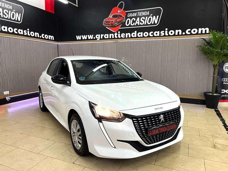 Usado Peugeot 208 Active 99 CV (72 kW) 2022 Blanco Utilitario