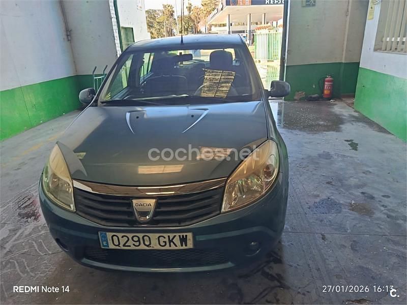 Usado Dacia Sandero Base 75 CV (55 kW) 2009 Azul Berlina