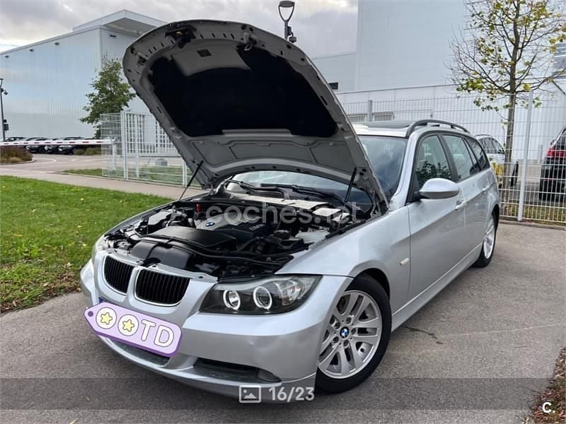 Gris / plata Usado 2008 BMW 318 Familiar | 8500 € (Precio justo) - Imagen 1/4