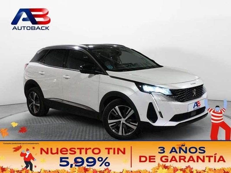 Blanco Usado 2021 Peugeot 3008 Allure SUV | 14.174 € (Super precio) - Imagen 1/2