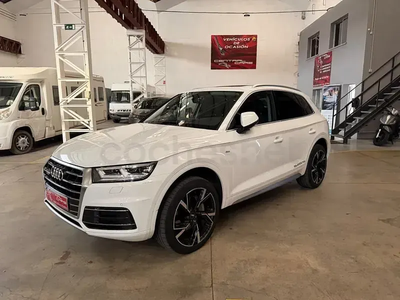 Usado Audi Q5 163 CV (119 kW) 2017 Blanco SUV