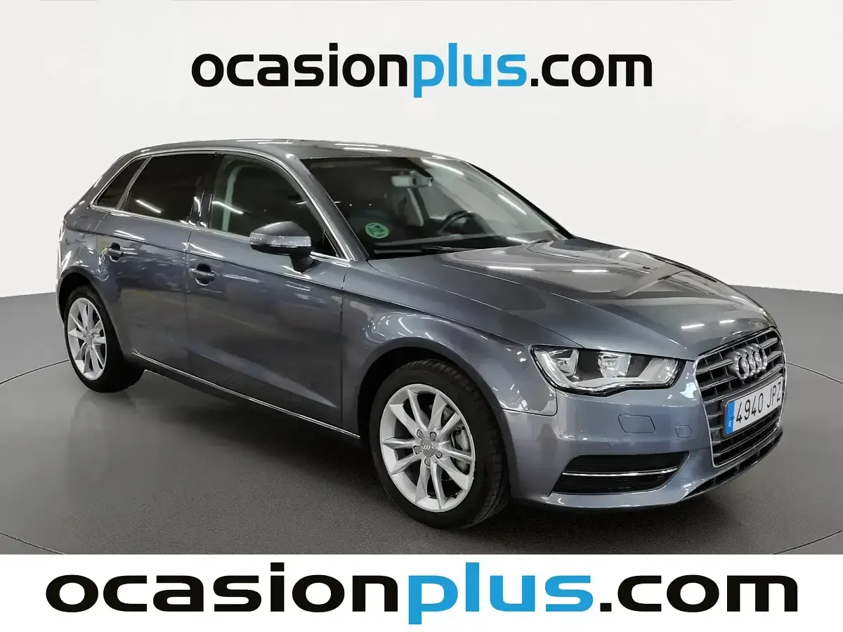 Usado Audi A3 Advanced Plus 110 CV (80 kW) 2016 Gris