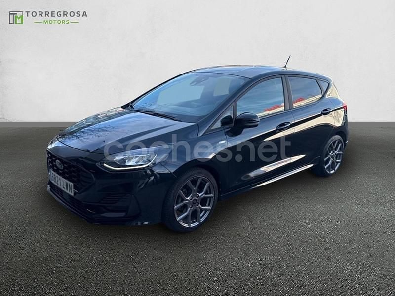 Negro Usado 2022 Ford Fiesta ST-Line Berlina | 17.500 € (Un poco caro) - Imagen 1/4