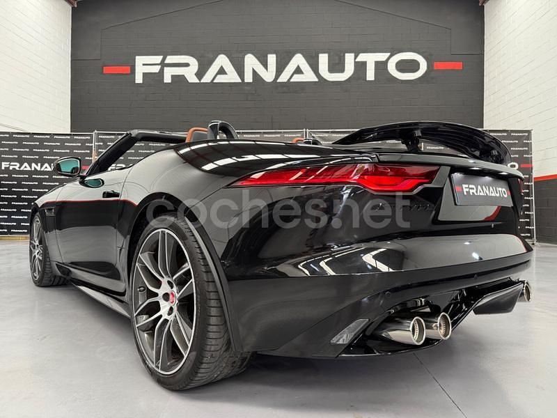 Negro Usado 2022 Jaguar F-Type R-Dynamic Descapotable | 86.500 € (Un poco caro) - Imagen 1/4