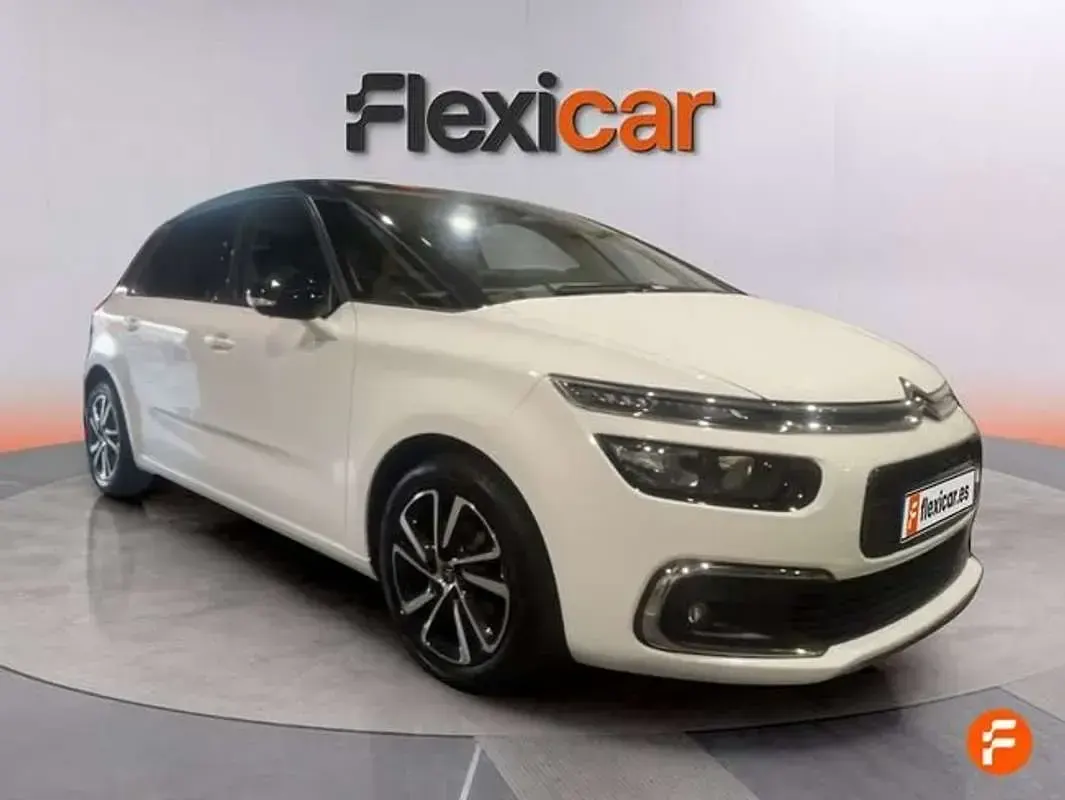 Usado Citroën C4 Feel 131 CV (96 kW) 2020 Blanco Monovolumen