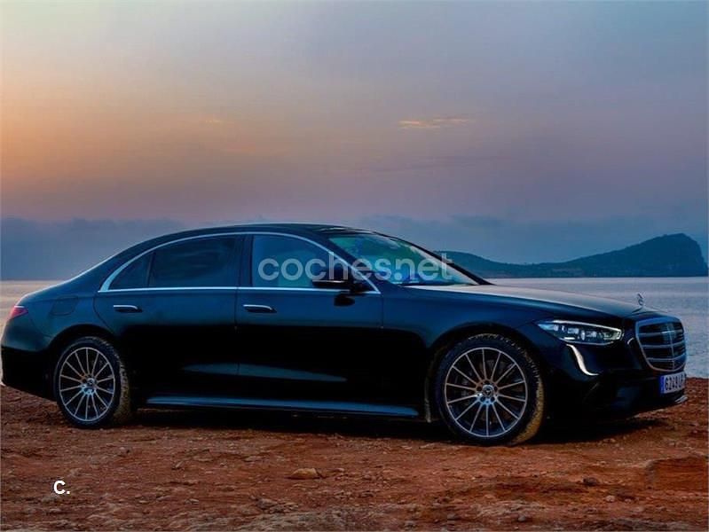Usado Mercedes S400 330 CV (242 kW) 2021 Negro Berlina