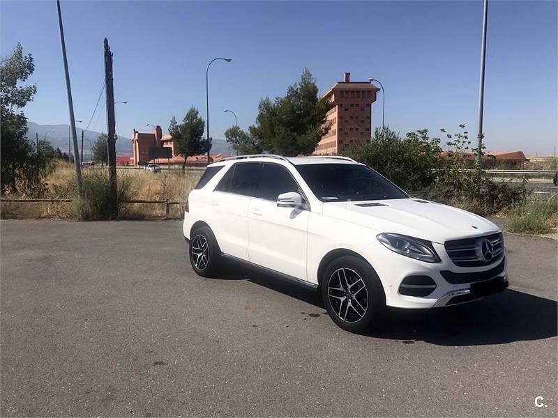 Usado Mercedes GLE250 204 CV (150 kW) 2015 Blanco SUV