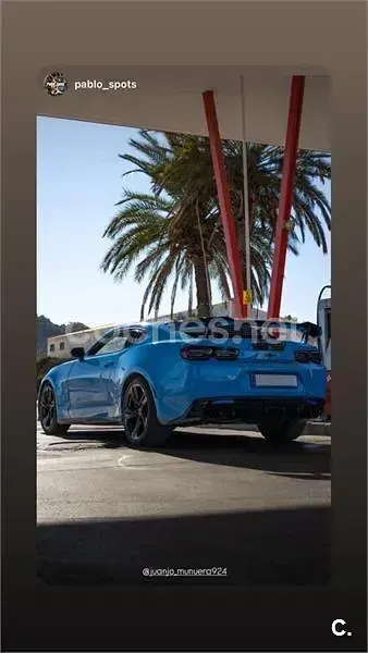 Usado Chevrolet Camaro 432 CV (317 kW) 2015 Azul Coupe
