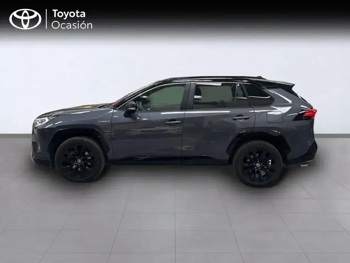 Usado Toyota RAV4 Hybrid Style 218 CV (160 kW) 2021 Gris SUV