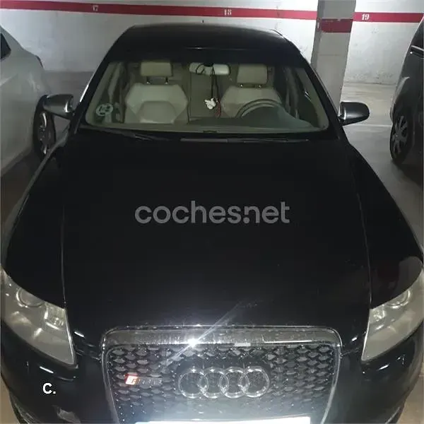 Usado Audi A6 180 CV (132 kW) 2007 Negro Berlina