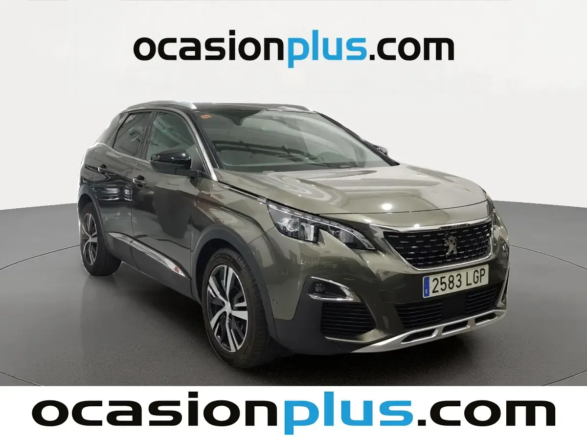 Usado Peugeot 3008 GT-line 131 CV (96 kW) 2020 Gris SUV