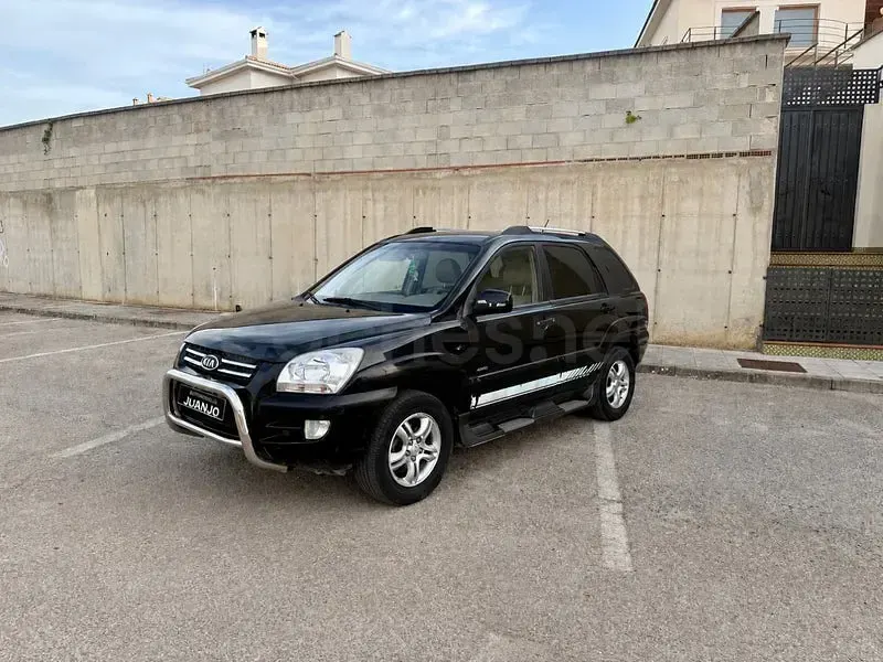 Usado Kia Sportage 140 CV (102 kW) 2008 Negro SUV