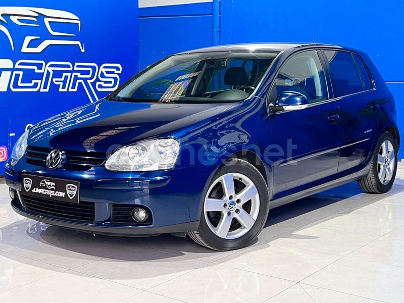 Azul Usado 2009 VW Golf VI GT Berlina | 8990 € - Imagen 1/4