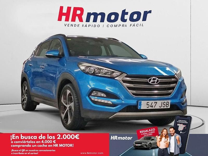 Azul Usado 2016 Hyundai Tucson SUV | 16.990 € (Precio justo) - Imagen 1/4