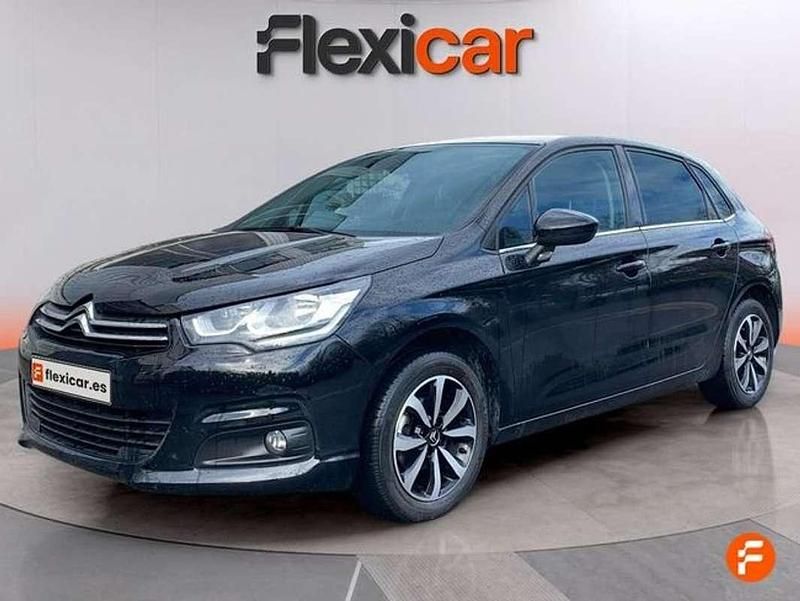 Usado Citroën C4 PureTech 110 CV (80 kW) 2018 Negro Utilitario