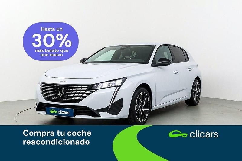 Blanco Usado 2024 Peugeot 308 Allure Berlina | 20.490 € (Buen precio) - Imagen 1/4