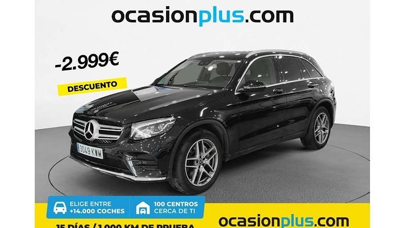 Negro Usado 2019 Mercedes GLC220 SUV | 29.991 € (Super precio) - Imagen 1/4
