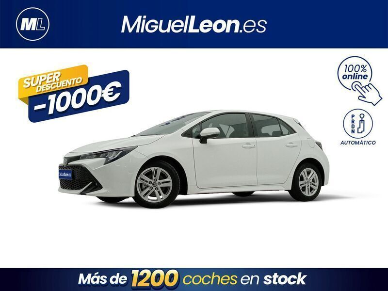 Blanco Usado 2022 Toyota Corolla Active Berlina | 18.985 € (Super precio) - Imagen 1/4