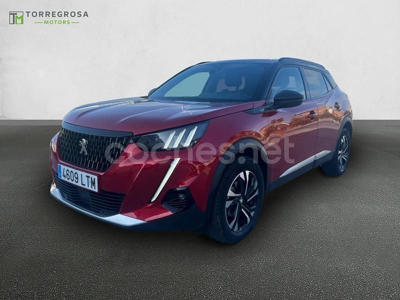 Rojo Usado 2021 Peugeot 2008 GT SUV | 19.000 € (Caro) - Imagen 1/4
