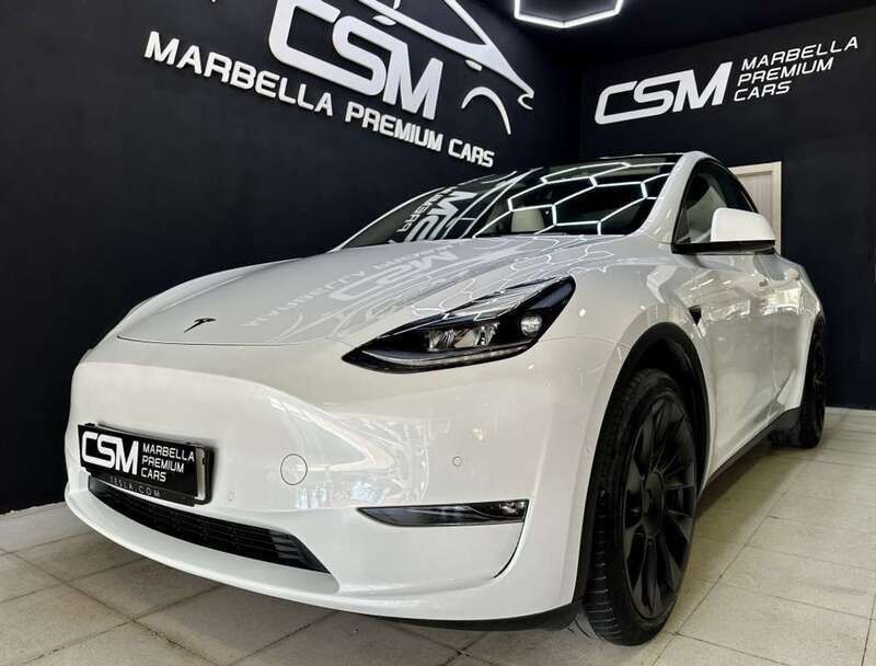 Blanco Usado 2021 Tesla Model Y SUV | 31.990 € (Precio justo) - Imagen 1/4