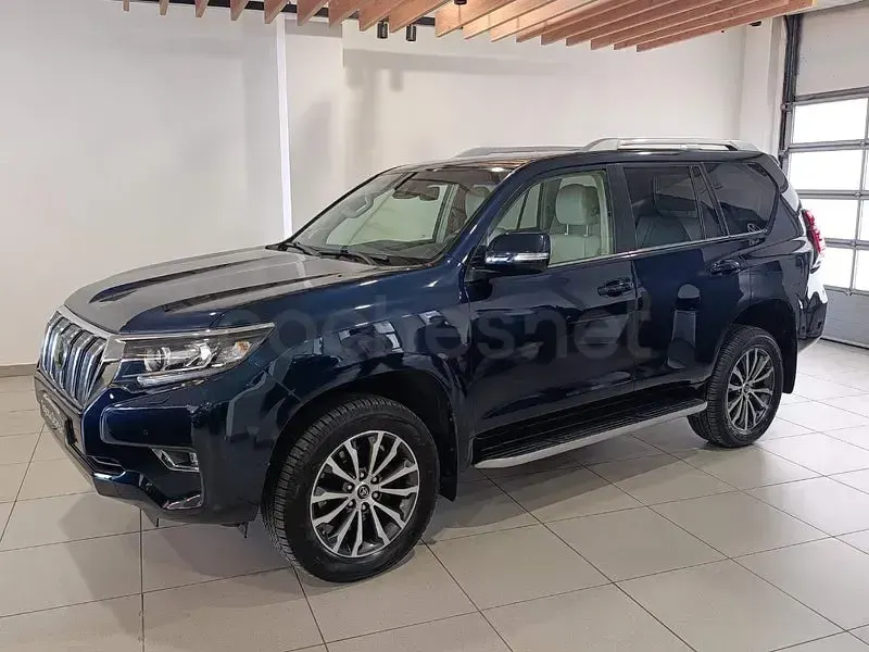 Usado Toyota Land Cruiser 177 CV (130 kW) 2018 Azul SUV