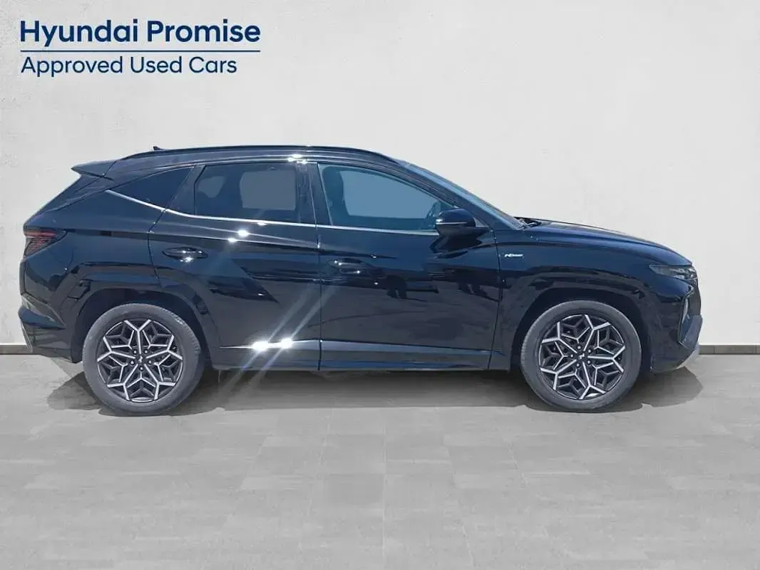 Usado Hyundai Tucson N Line 230 CV (169 kW) 2022 Negro SUV