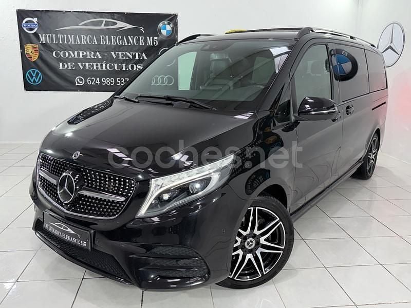 Negro Usado 2018 Mercedes V250 Exclusive Monovolumen | 45.900 € (Precio justo) - Imagen 1/4