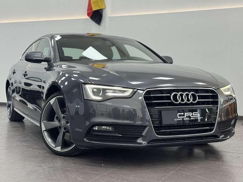 Gris / plata Usado 2013 Audi A5 Sportback S-Line Berlina | 13.500 € (Precio justo) - Imagen 1/4