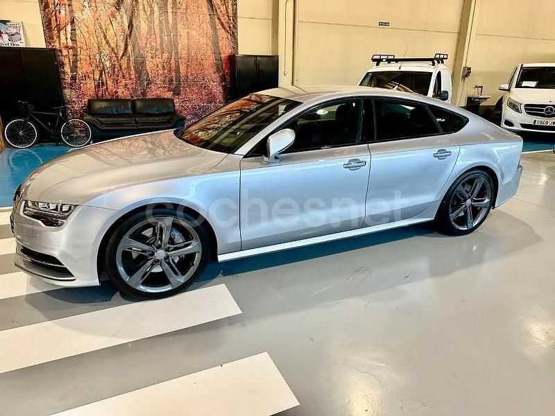 Usado Audi A7 Sportback S-Line 272 CV (200 kW) 2016 Gris / plata Utilitario