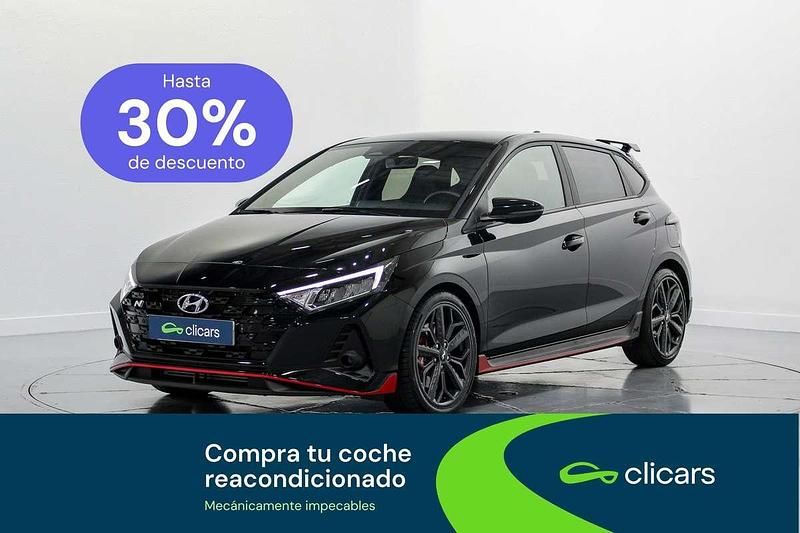Usado Hyundai i20 204 CV (150 kW) 2024 Negro Utilitario