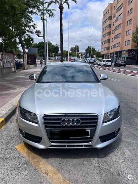 Usado Audi A5 170 CV (125 kW) 2008 Gris / plata Coupe