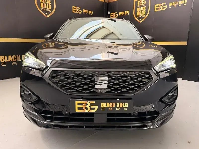 Usado Seat Tarraco FR 150 CV (110 kW) 2021 Negro SUV