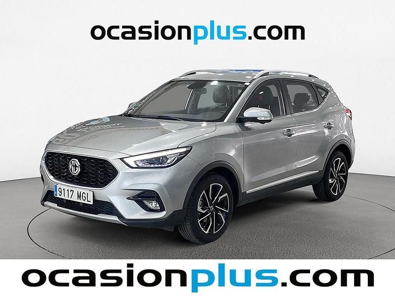 Gris plata Usado 2023 MG ZS Luxury Berlina | 15.000 € (Precio justo) - Imagen 1/4
