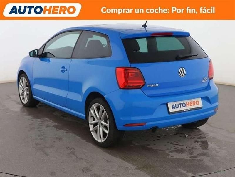 Usado VW Polo Sportline 105 CV (77 kW) 2015 Azul Utilitario