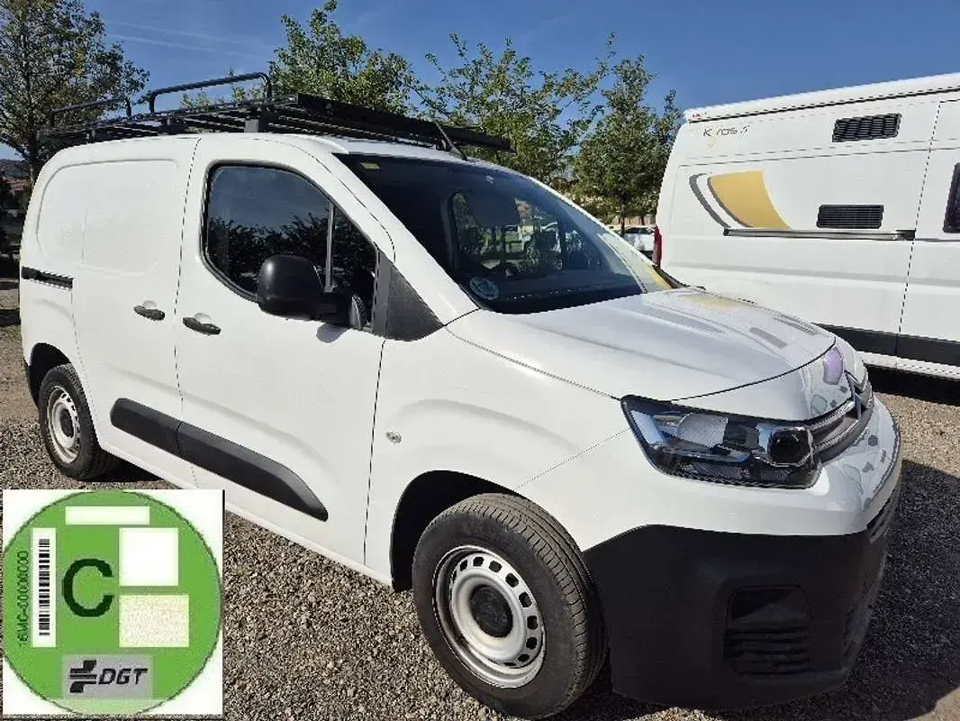 Usado Citroën e-Berlingo 102 CV (75 kW) 2019 Blanco Van