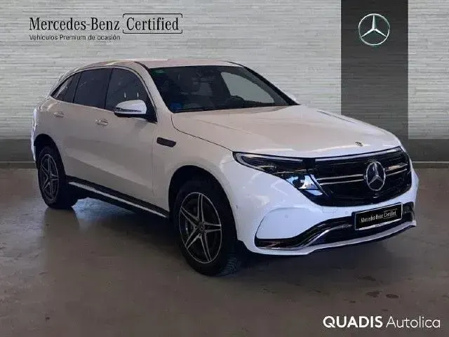 Usado Mercedes EQC400 Electric Art 300 kW (408 CV) 2022 Blanco polar SUV