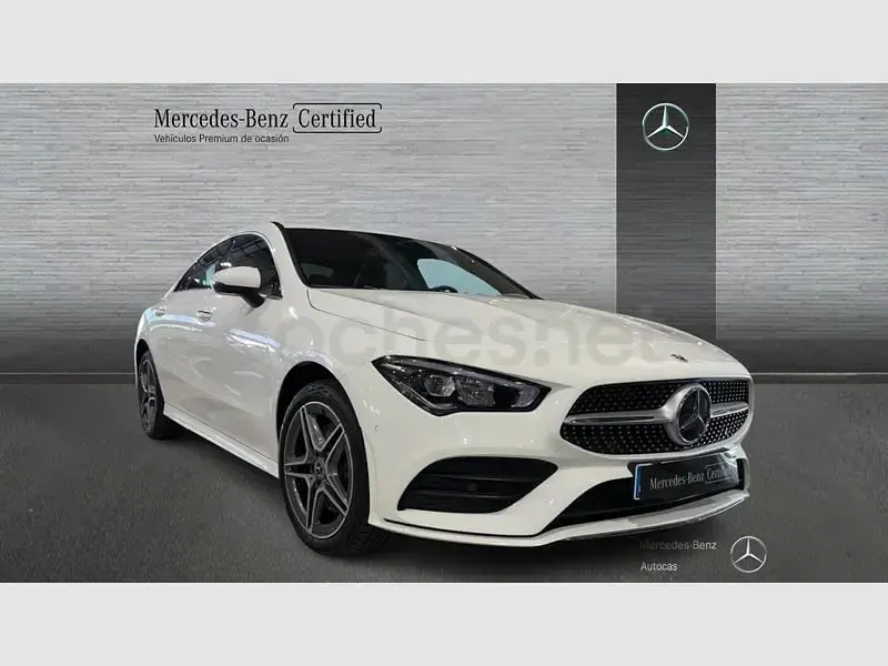 Usado Mercedes CLA250e 218 CV (160 kW) 2022 Blanco Berlina