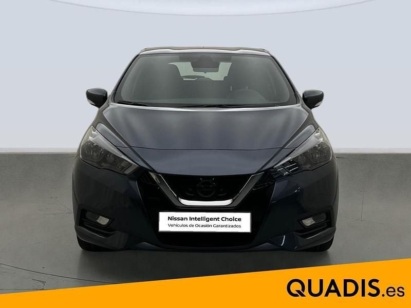 Usado Nissan Micra Acenta 92 CV (67 kW) 2022 Gris Utilitario