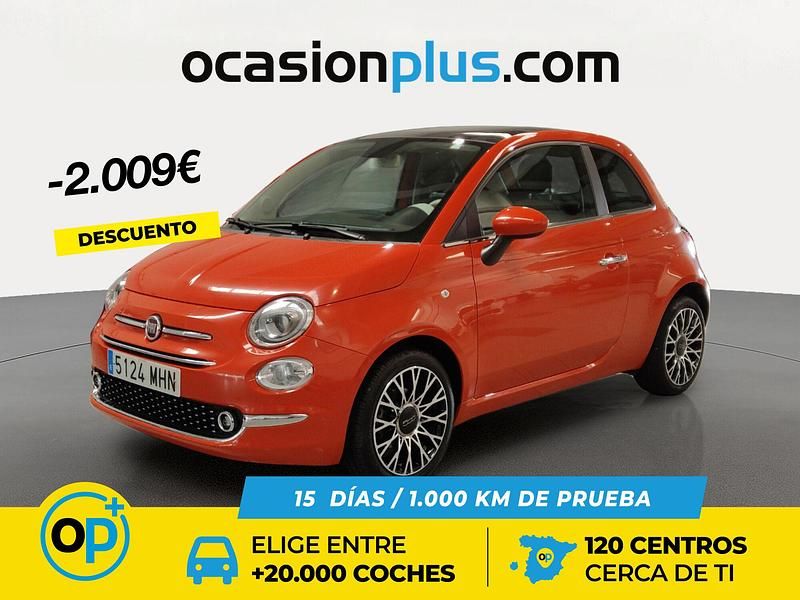 Naranja Usado 2023 Fiat 500 Dolcevita Utilitario | 10.550 € (Precio justo) - Imagen 1/4