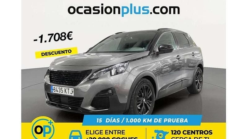 Usado Peugeot 3008 GT-line 181 CV (133 kW) 2019 Gris SUV