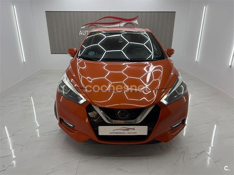 Usado Nissan Micra 100 CV (73 kW) 2019 Naranja Utilitario